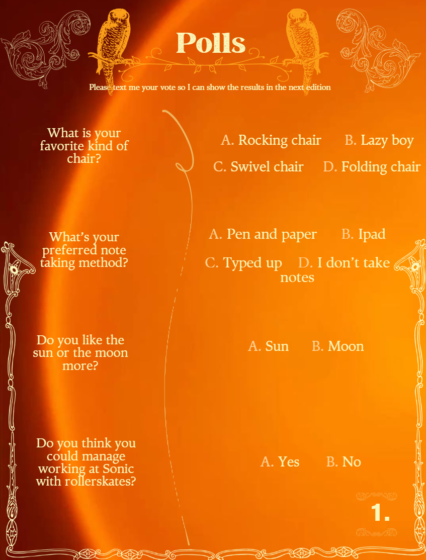 Polls page